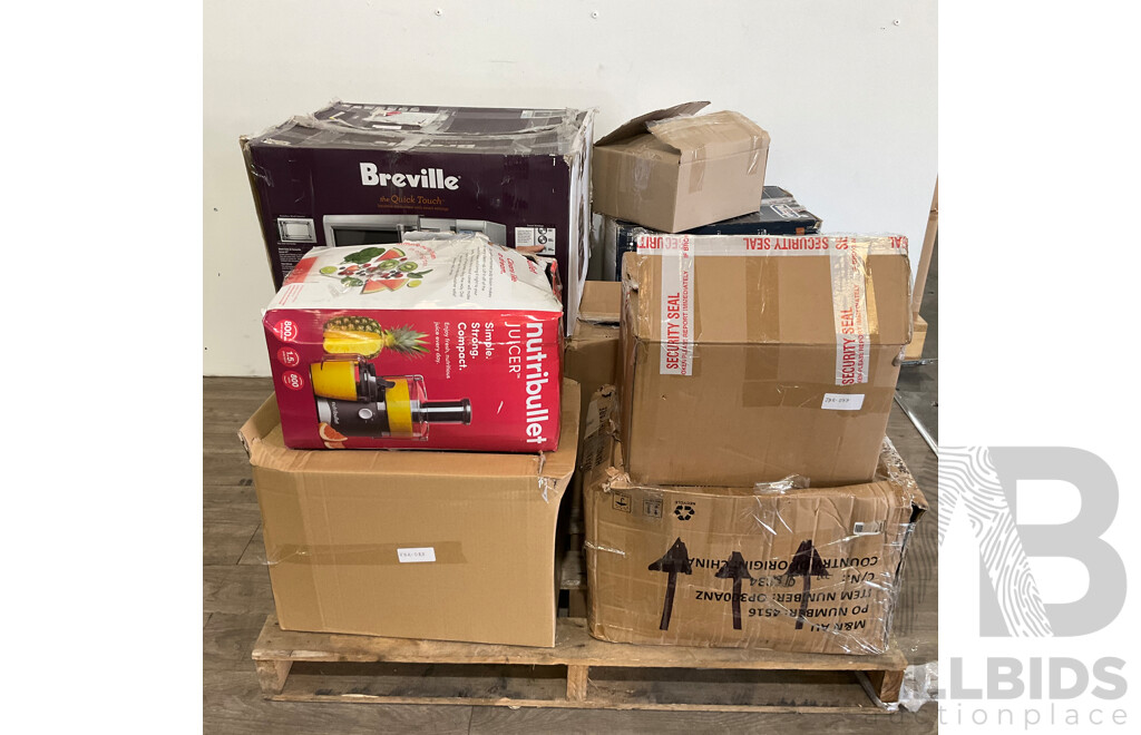 Full Pallet of Broken / Missing Parts / Untested Household Items - From Retail Returns - for Parts or Spares