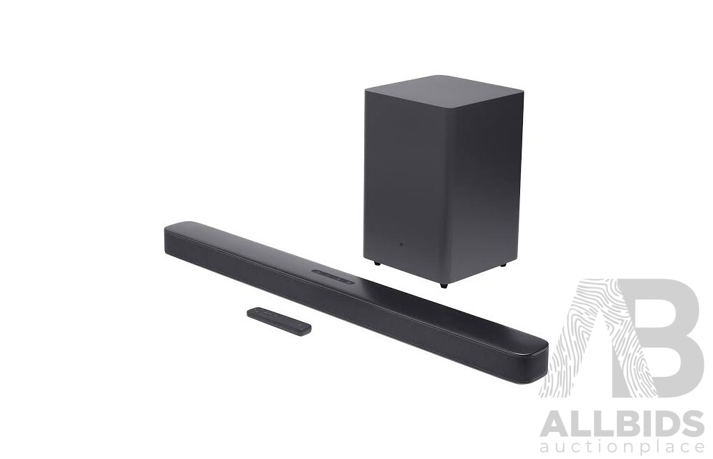 JBL Bar 2.1 Channel Soundbar with Wireless Subwoofer - ORP $384.00