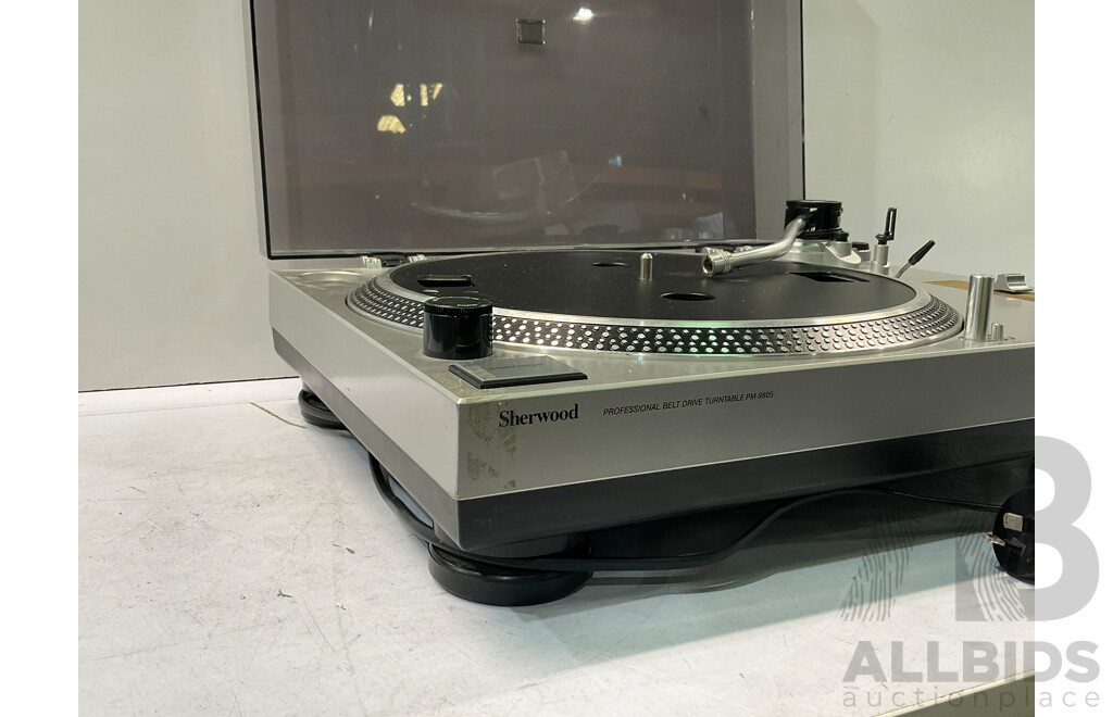 SHERWOOD (PM-9805) Turntable - Estimated ORP $399.00