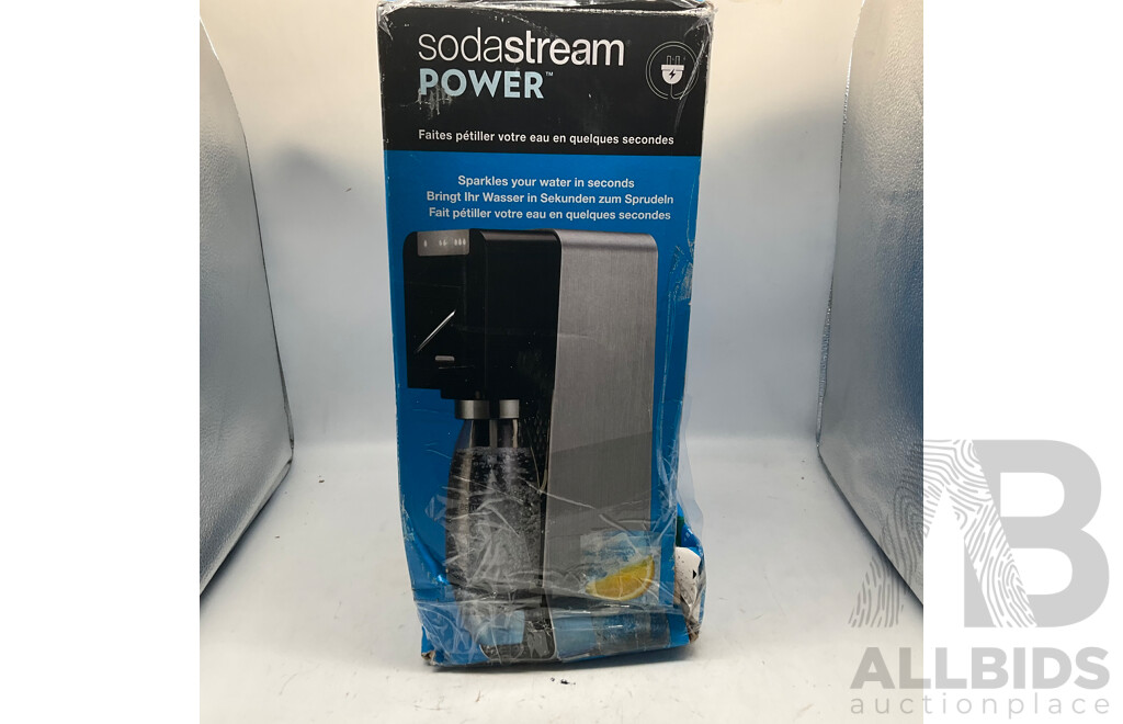 SODASTREAM Electric Soda Sparkling Water Fizzy Drink Maker Machine - ORP $249.00