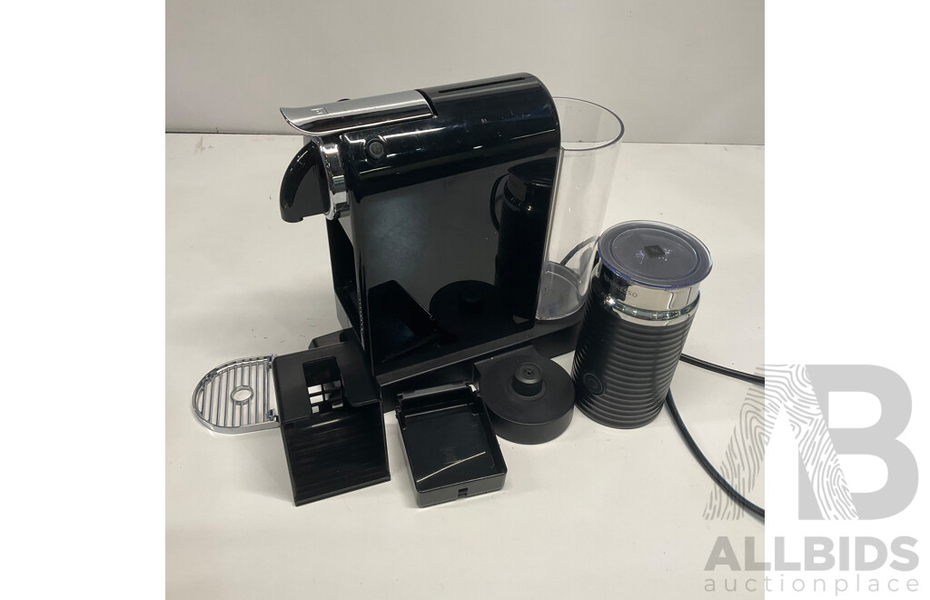 SUNBEAM Drip Filter Coffee Machine & DELONGHI Citiz Capsule Coffee Machine  - Lot of 2 - Estimated Total ORP $429.00