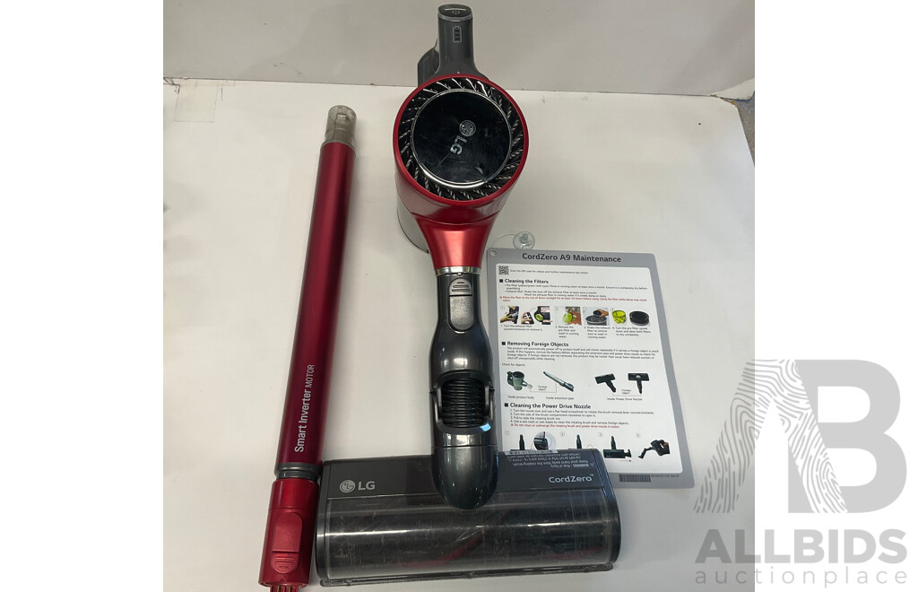 LG A9 CordZero Multi Stick Vacuum  - ORP $799.00