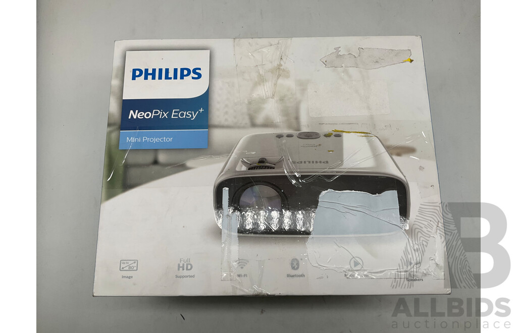 PHILIPS NeoPix Easy+ Home Projector - ORP $219.95