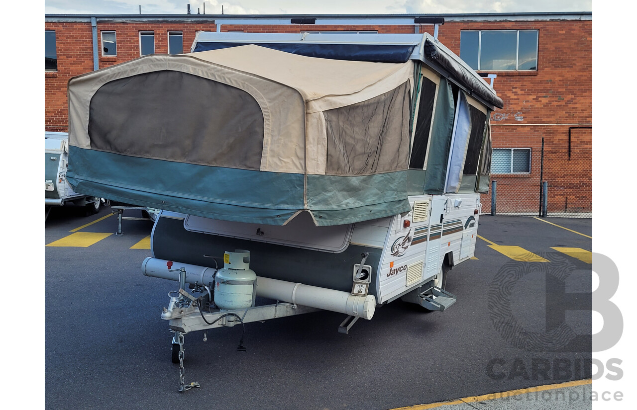 12/2003 Jayco Hawk Caravan Trailer - White