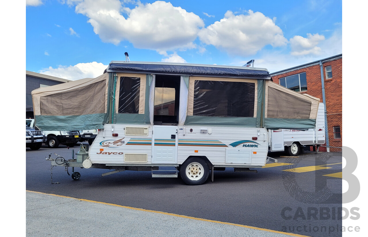 12/2003 Jayco Hawk Caravan Trailer - White