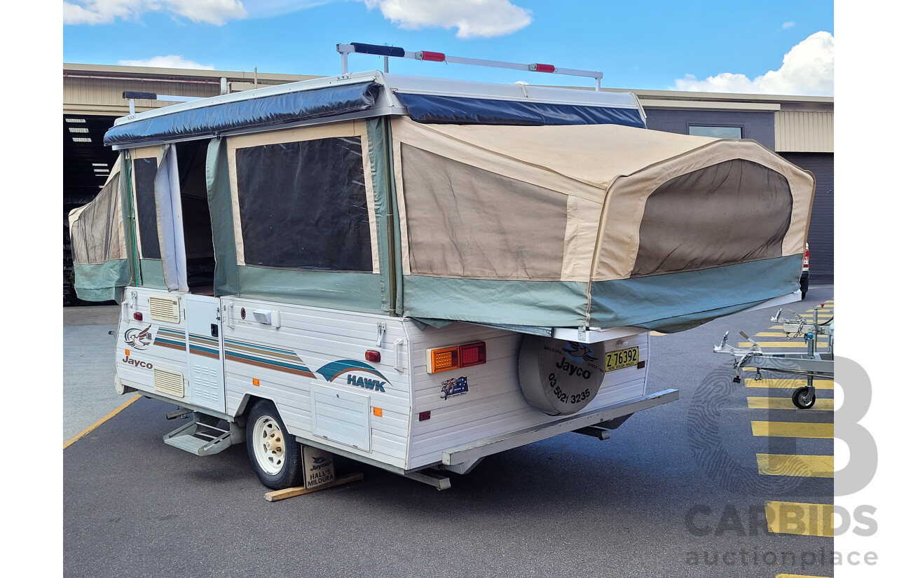 12/2003 Jayco Hawk Caravan Trailer - White