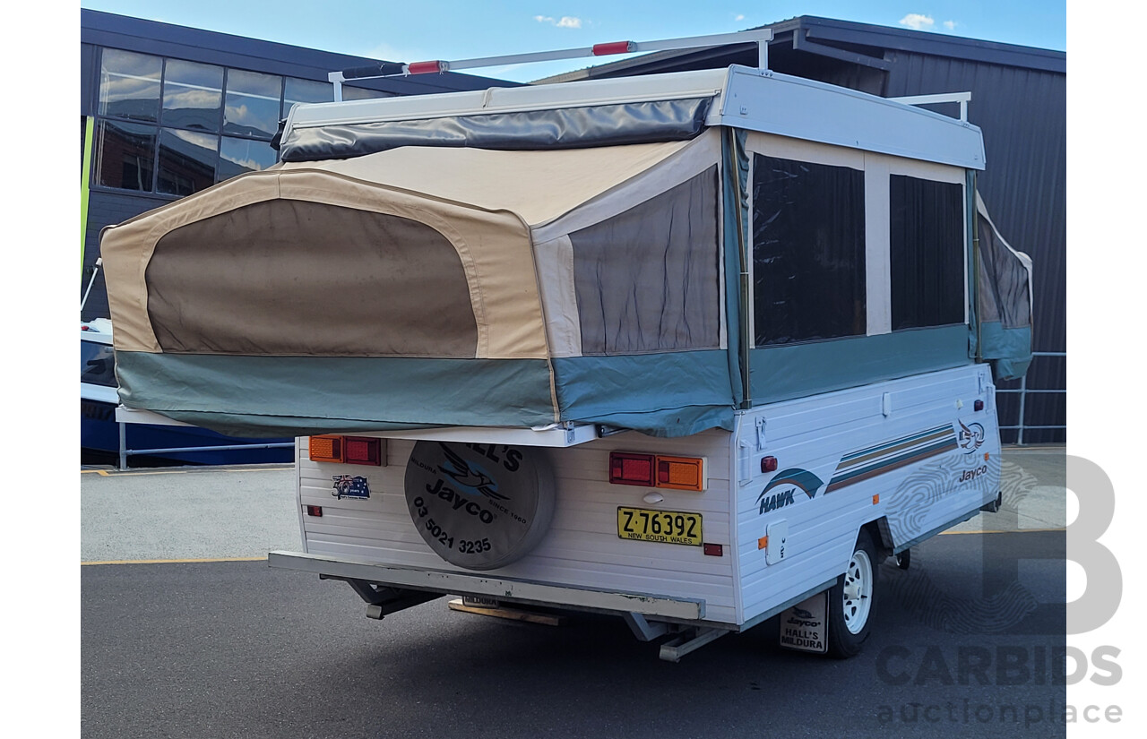 12/2003 Jayco Hawk Caravan Trailer - White