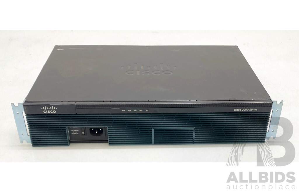 Cisco (CISCO2911/K9) 2900 Series Integrated Services Router