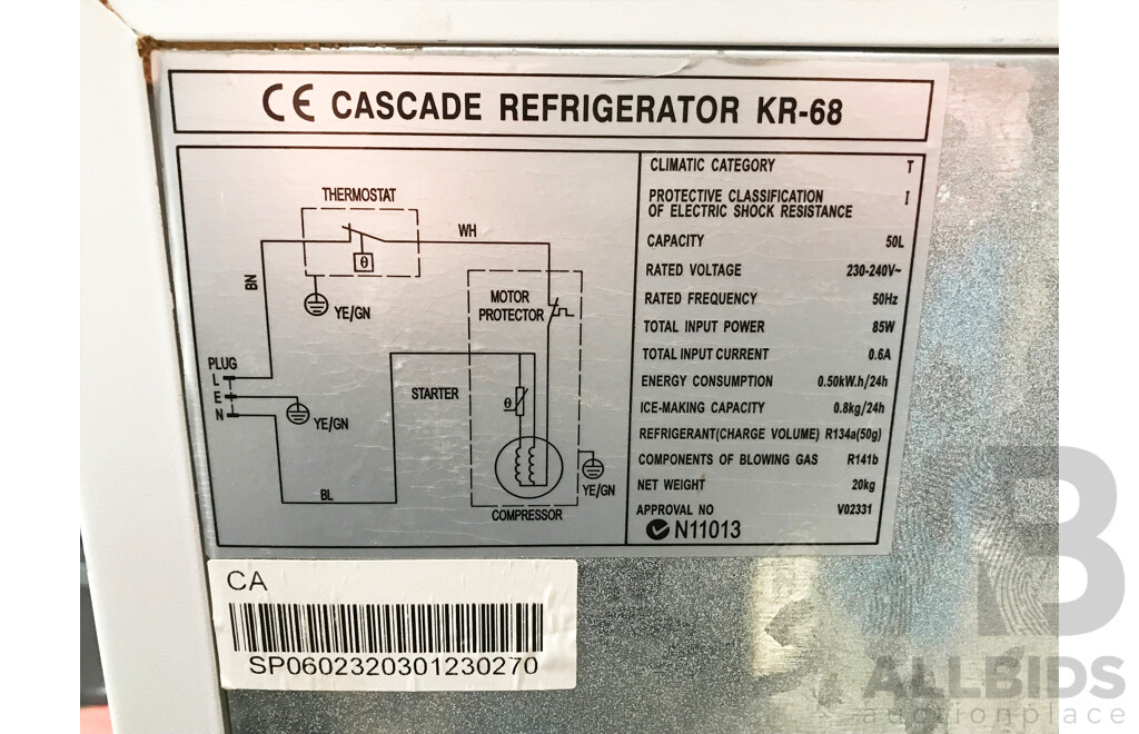 LG Cascade Refrigerator