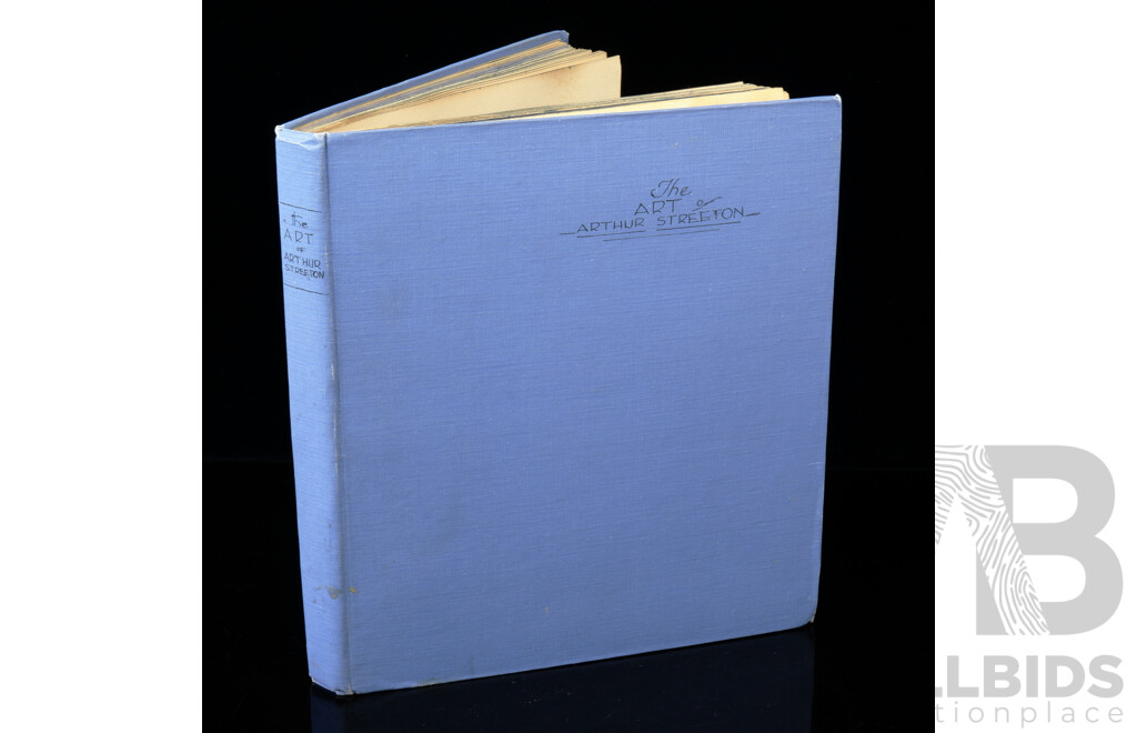 Limited Edition of 1500, the Art of Arthur Streeton, Edited by Sydney Ure Smith, Bertram Stevens & Charles Lloyd Jones, 1919, Hardcover