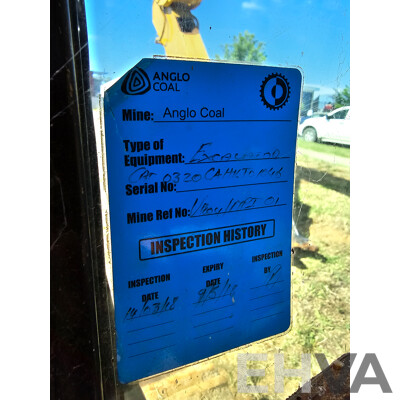 2006 Caterpillar (CAT) 320C 20 Tonne Crawler Hydraulic Excavator Turbo Diesel 138hp - Grey Import