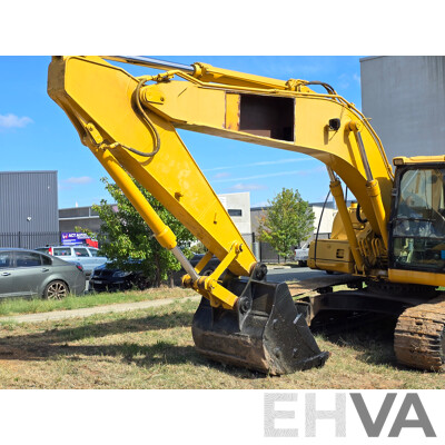 2006 Caterpillar (CAT) 320C 20 Tonne Crawler Hydraulic Excavator Turbo Diesel 138hp - Grey Import