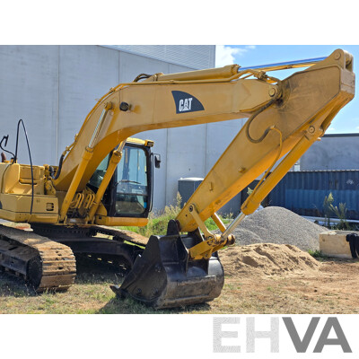 2006 Caterpillar (CAT) 320C 20 Tonne Crawler Hydraulic Excavator Turbo Diesel 138hp - Grey Import