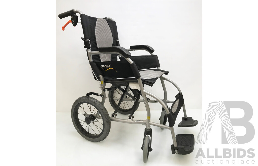 Karma Ergo Lite Deluxe Self-Propelled Wheelchair