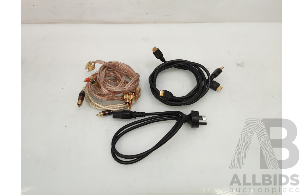 Accusound  (N11640) HD Subwoofer & Denon (AVR-X2400H) Integrated Network AV Reciever W/ Surround Sound Speakers