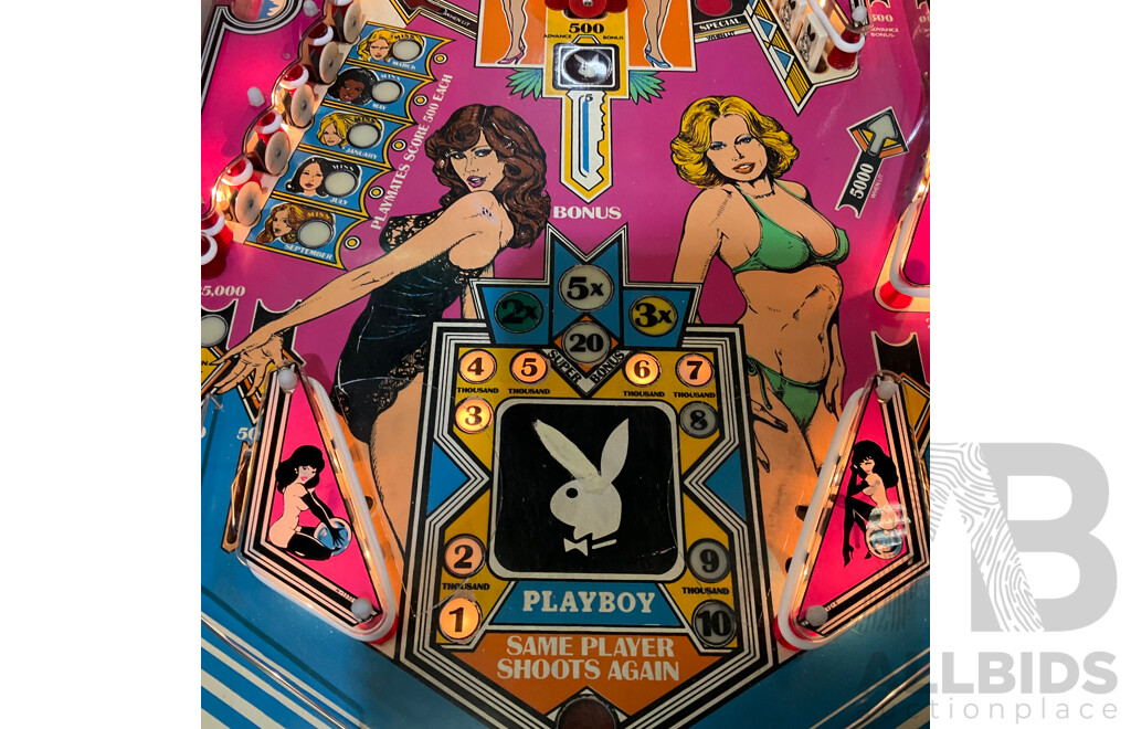 PLAYBOY 1978 (Bally) Pinball Machine