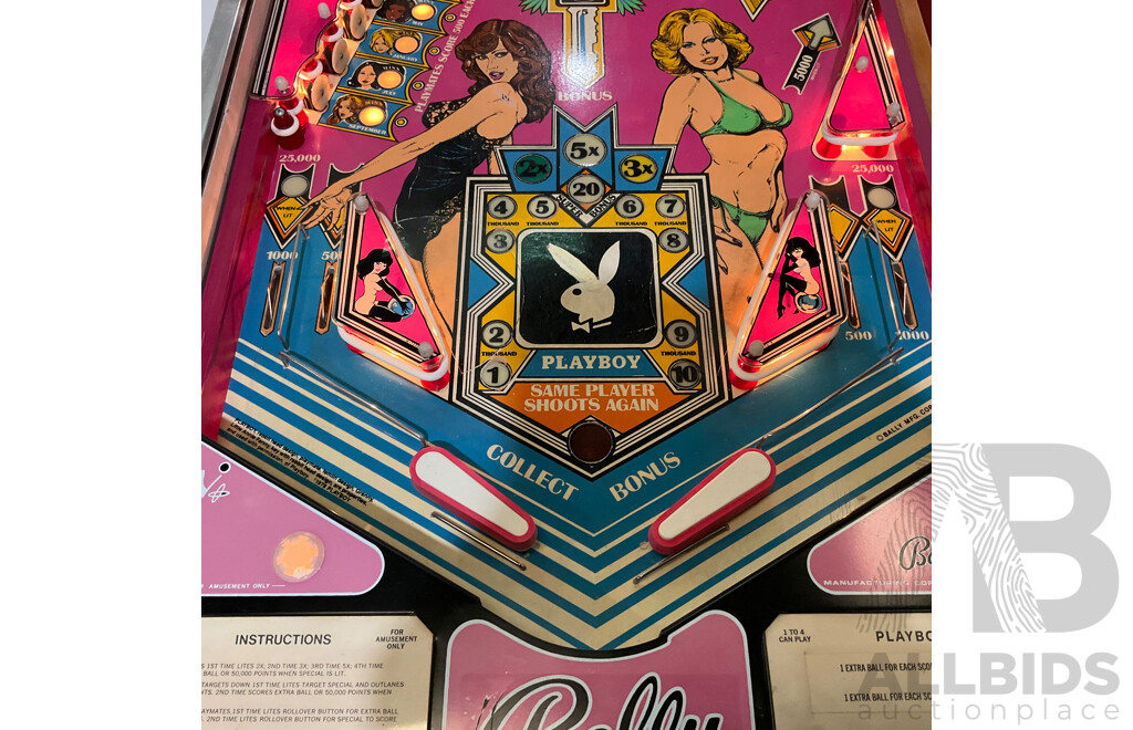 PLAYBOY 1978 (Bally) Pinball Machine
