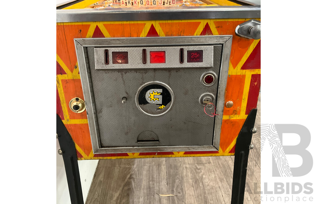 JACKS to OPEN 1984 (Gottlieb) Pinball Machine