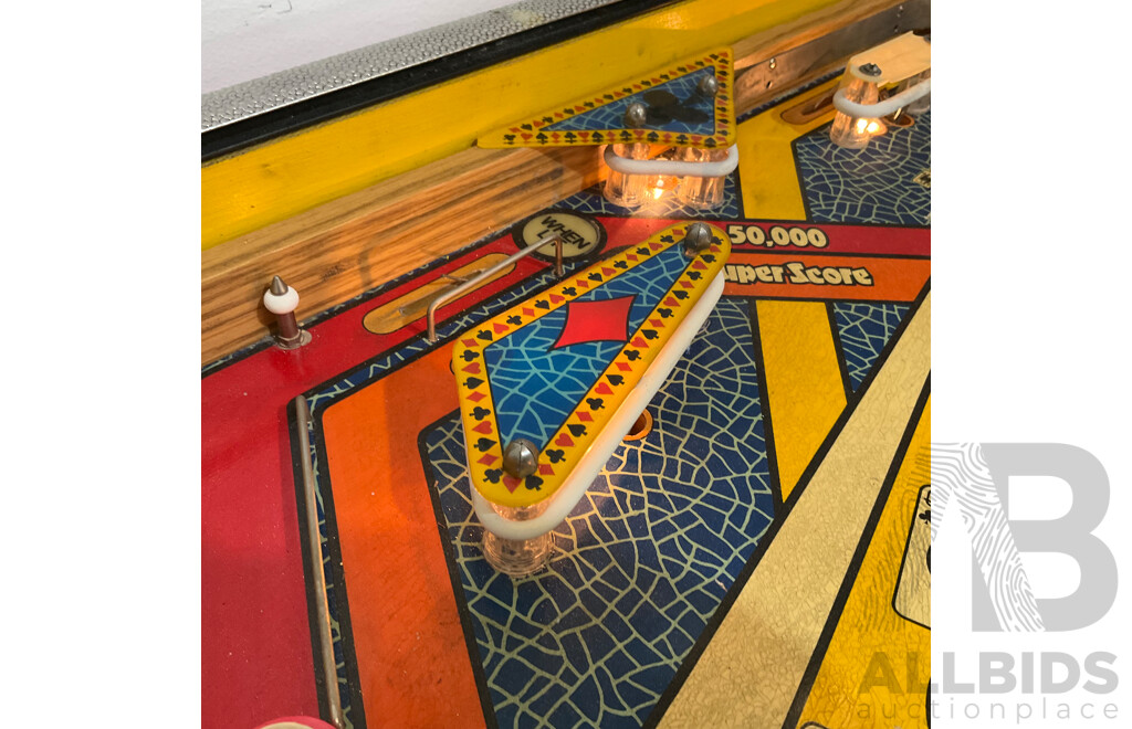 JACKS to OPEN 1984 (Gottlieb) Pinball Machine