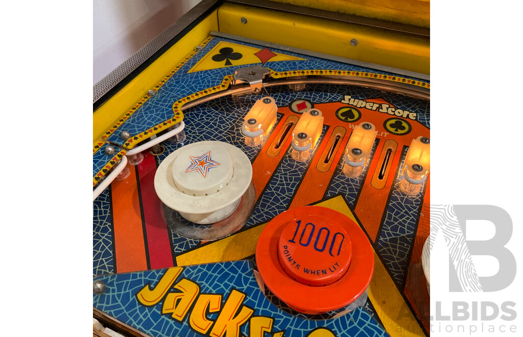 JACKS to OPEN 1984 (Gottlieb) Pinball Machine
