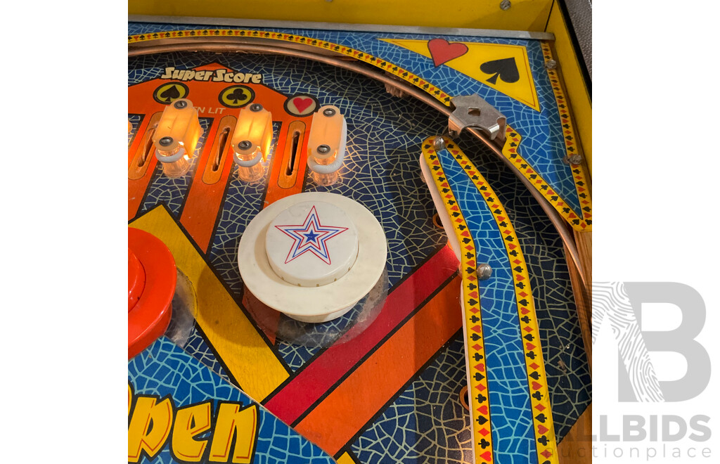 JACKS to OPEN 1984 (Gottlieb) Pinball Machine
