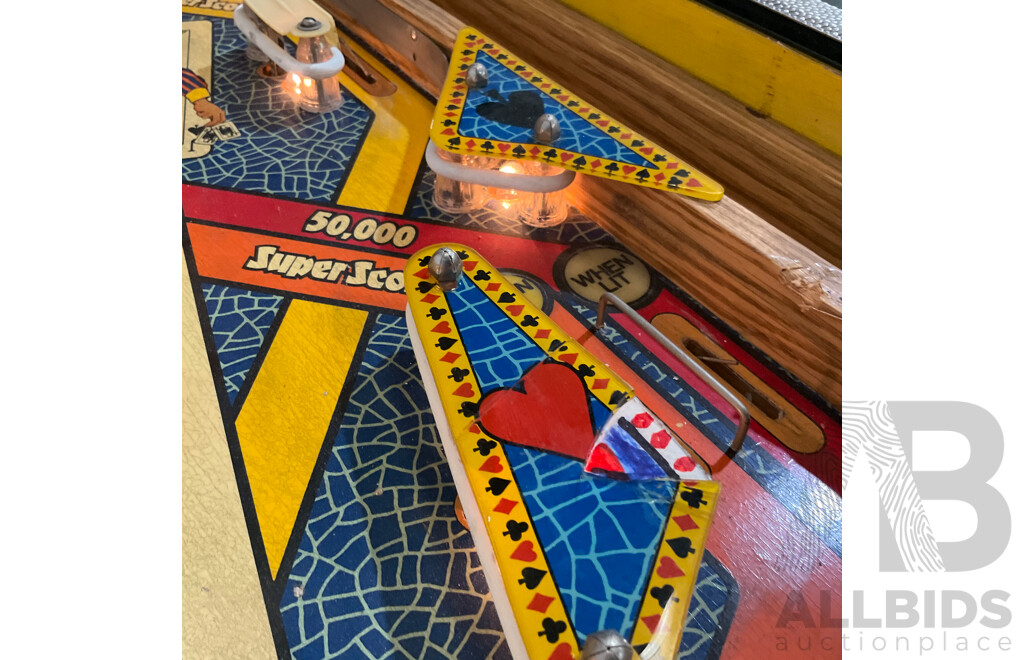 JACKS to OPEN 1984 (Gottlieb) Pinball Machine