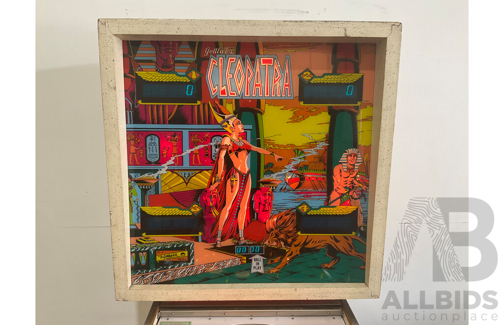 CLEOPATRA 1977 (Gottlieb) Pinball Machine