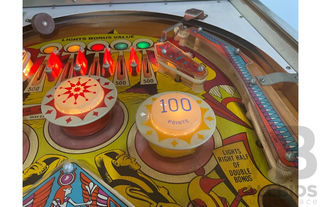 CLEOPATRA 1977 (Gottlieb) Pinball Machine