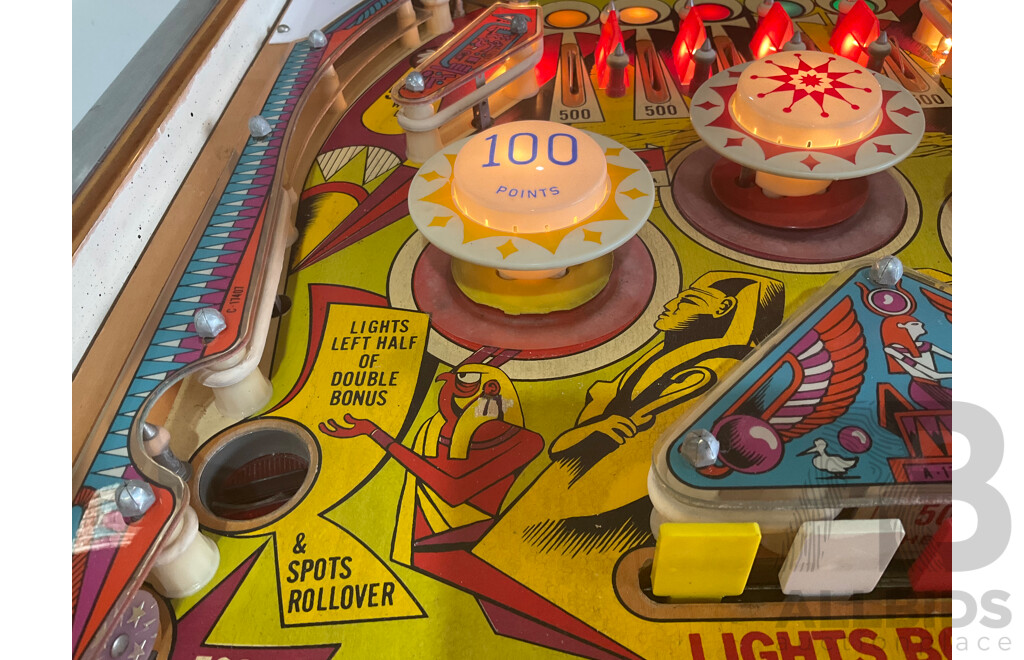 CLEOPATRA 1977 (Gottlieb) Pinball Machine