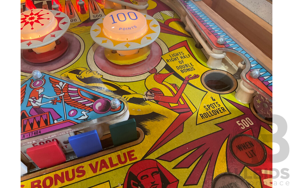 CLEOPATRA 1977 (Gottlieb) Pinball Machine