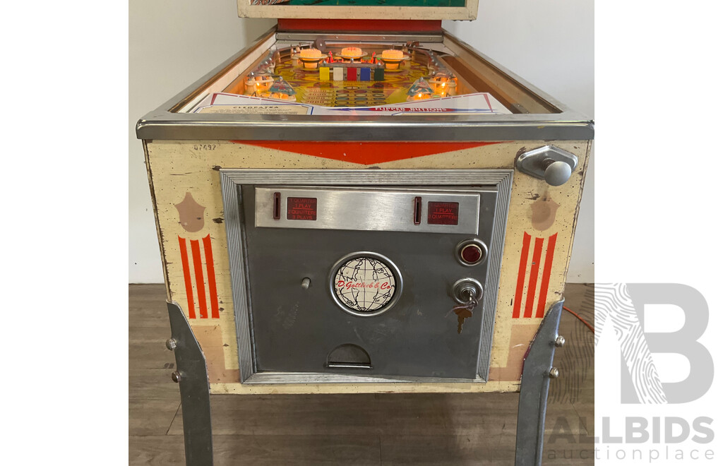 CLEOPATRA 1977 (Gottlieb) Pinball Machine