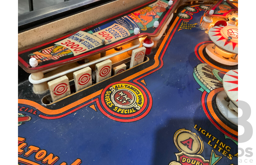 Captain Fantastic 1976 (Bally) Pinball Machine