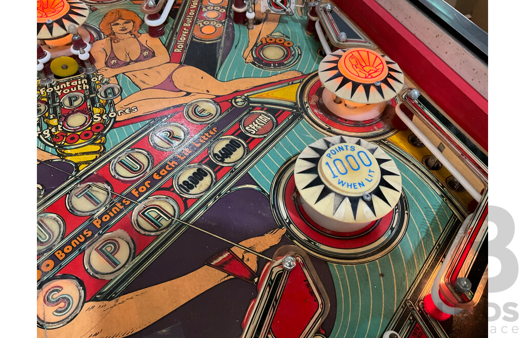 Future Spa 1979 (Bally) Pinball Machine