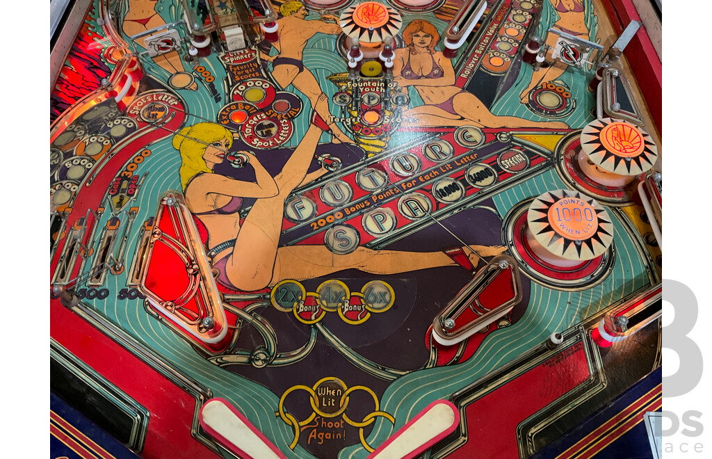 Future Spa 1979 (Bally) Pinball Machine