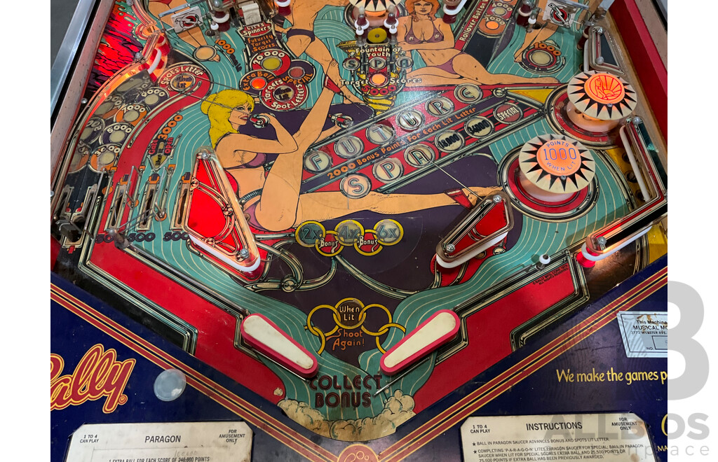 Future Spa 1979 (Bally) Pinball Machine