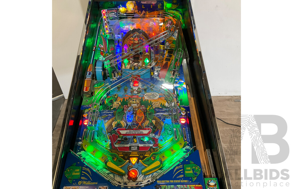 Fish Tales Pinball Machine by Williams