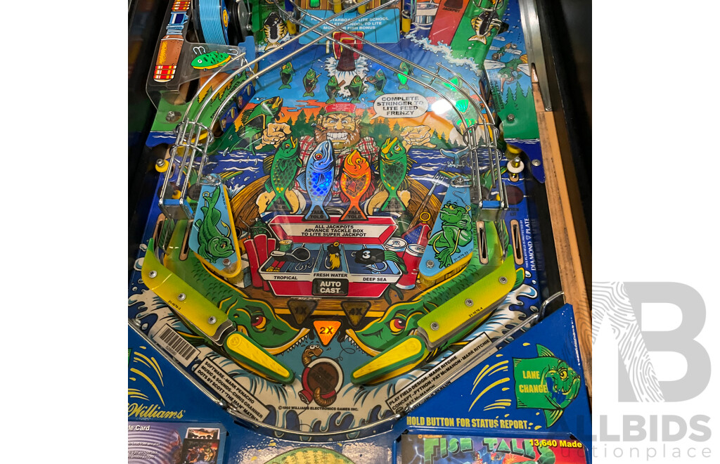 Fish Tales Pinball Machine by Williams