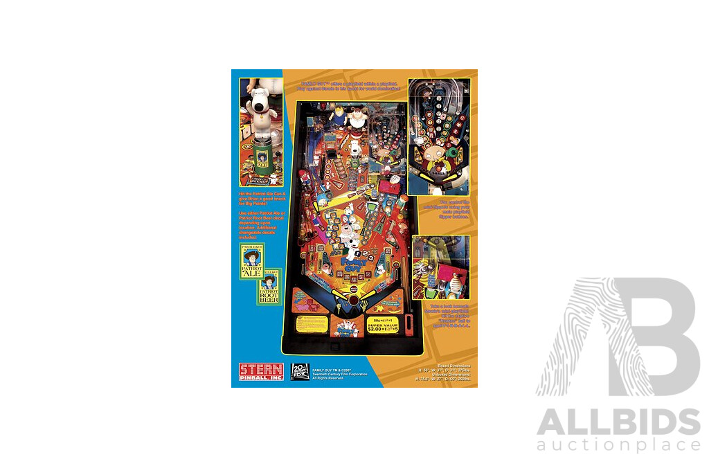 FAMILY GUY (Stern) Pinball Machine