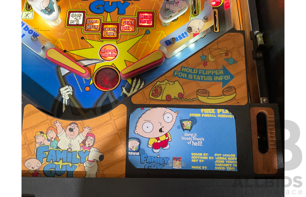 FAMILY GUY (Stern) Pinball Machine