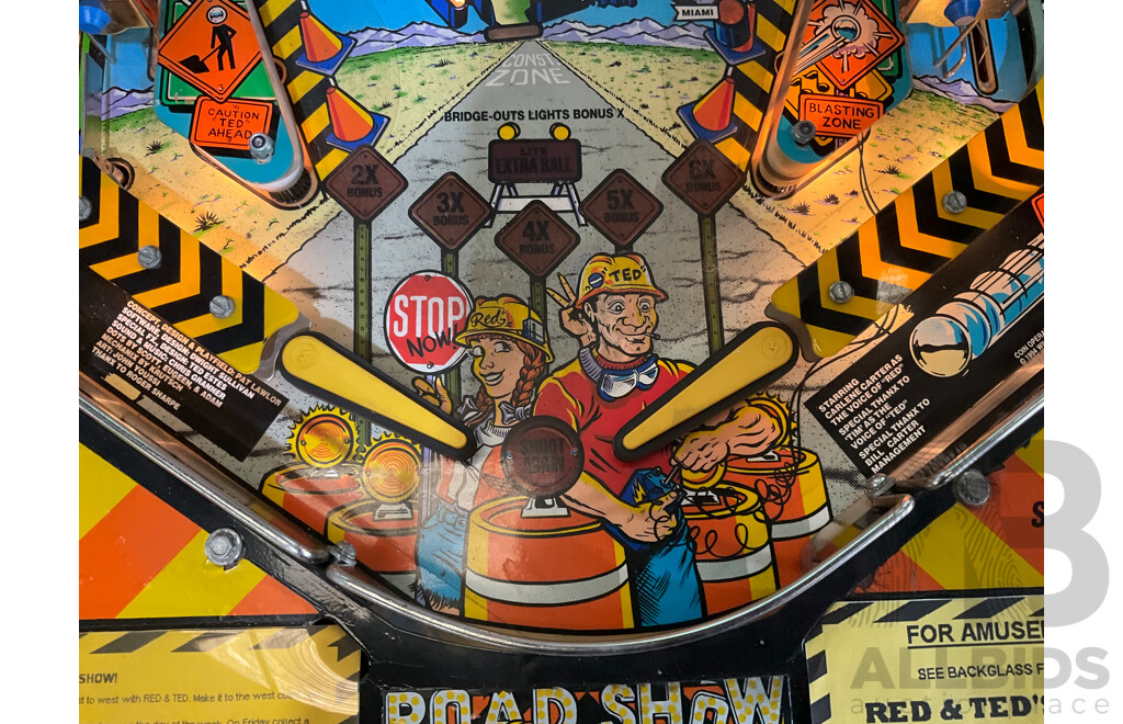 RED & TED'S ROAD SHOW (Williams) Pinball Machine