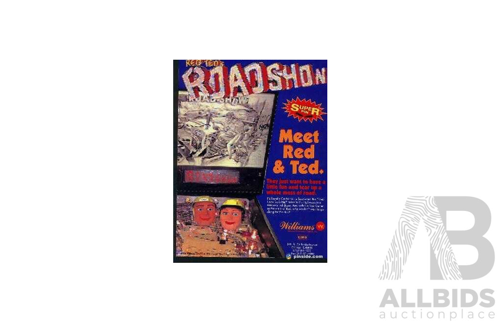 RED & TED'S ROAD SHOW (Williams) Pinball Machine