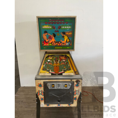 Bally knockout discount pinball case plans