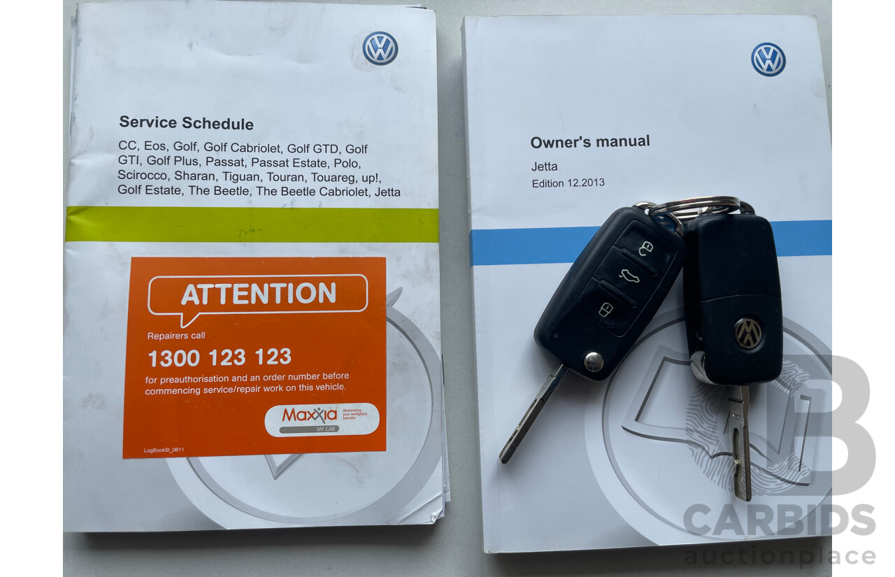 7/2014 Volkswagen Jetta 118 TSI 1KM MY13.5 4d Sedan Grey 1.4L