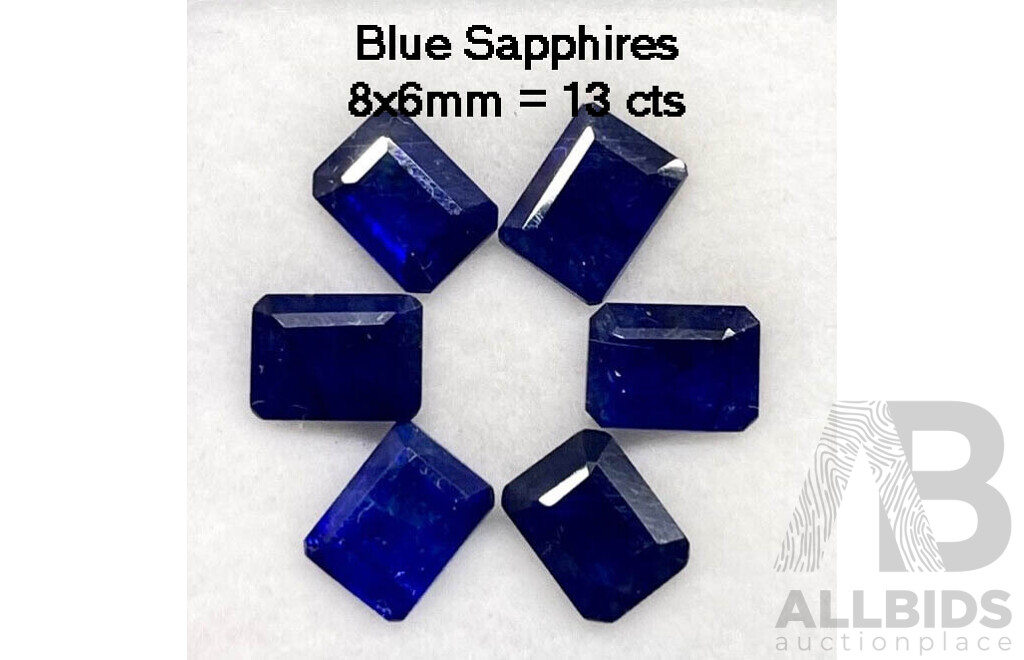 Collection of Natural SAPPHIRES