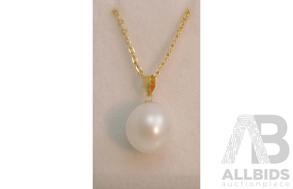 18ct Gold Pearl pendant