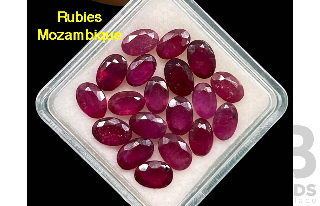 Collection of 19 Rubies