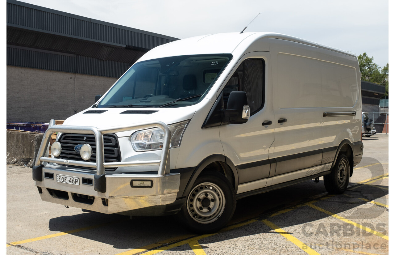 3/2016 Ford Transit 350L LWB High Roof VO 5d Van White Turbo Diesel 2.2L - Refridgerated Van