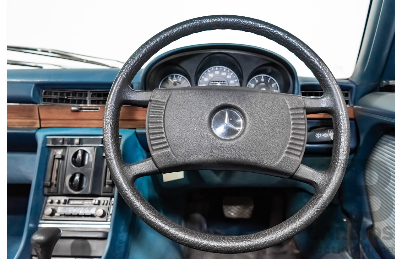 1/1973 Mercedes Benz 450SE 4d Sedan Metallic Blue V8 4.5L
