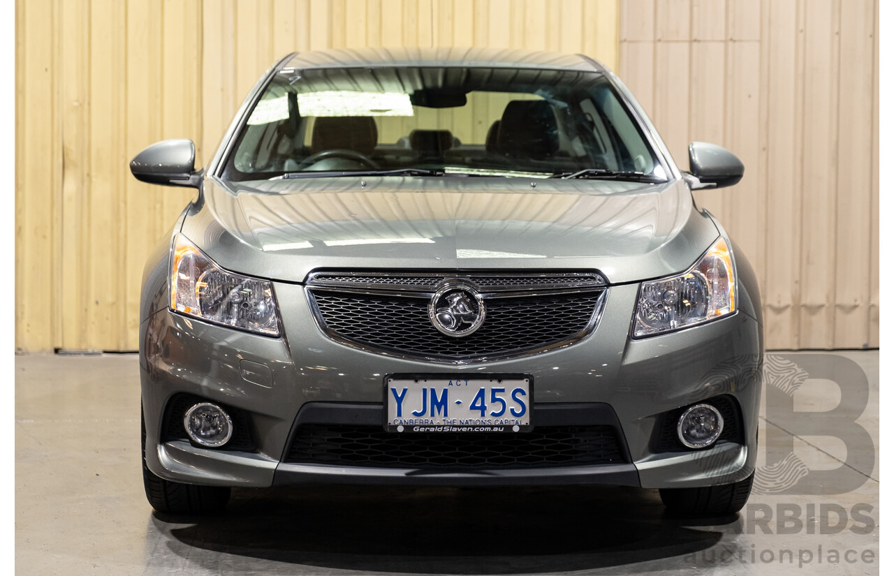6/2013 Holden Cruze SRi JH MY13 4d Sedan Metallic Grey Turbo 1.4L