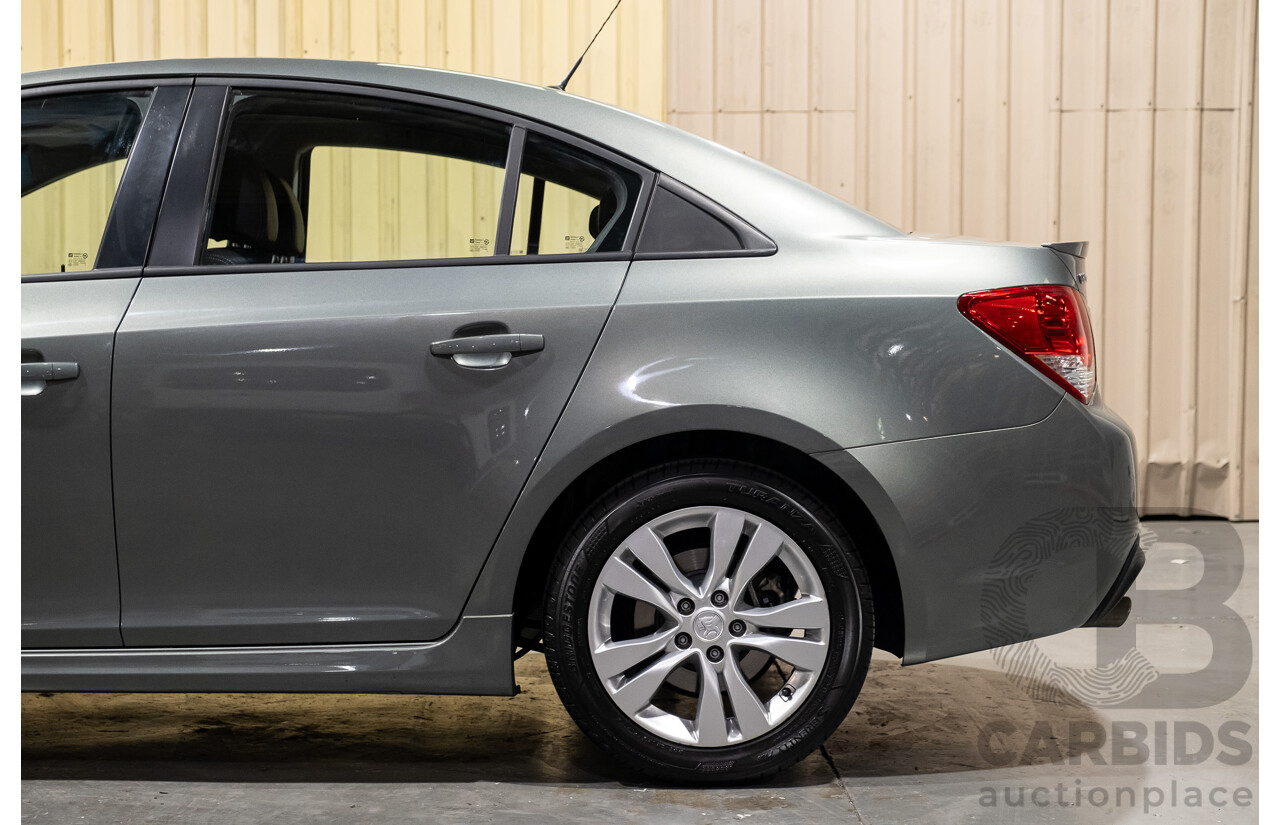 6/2013 Holden Cruze SRi JH MY13 4d Sedan Metallic Grey Turbo 1.4L